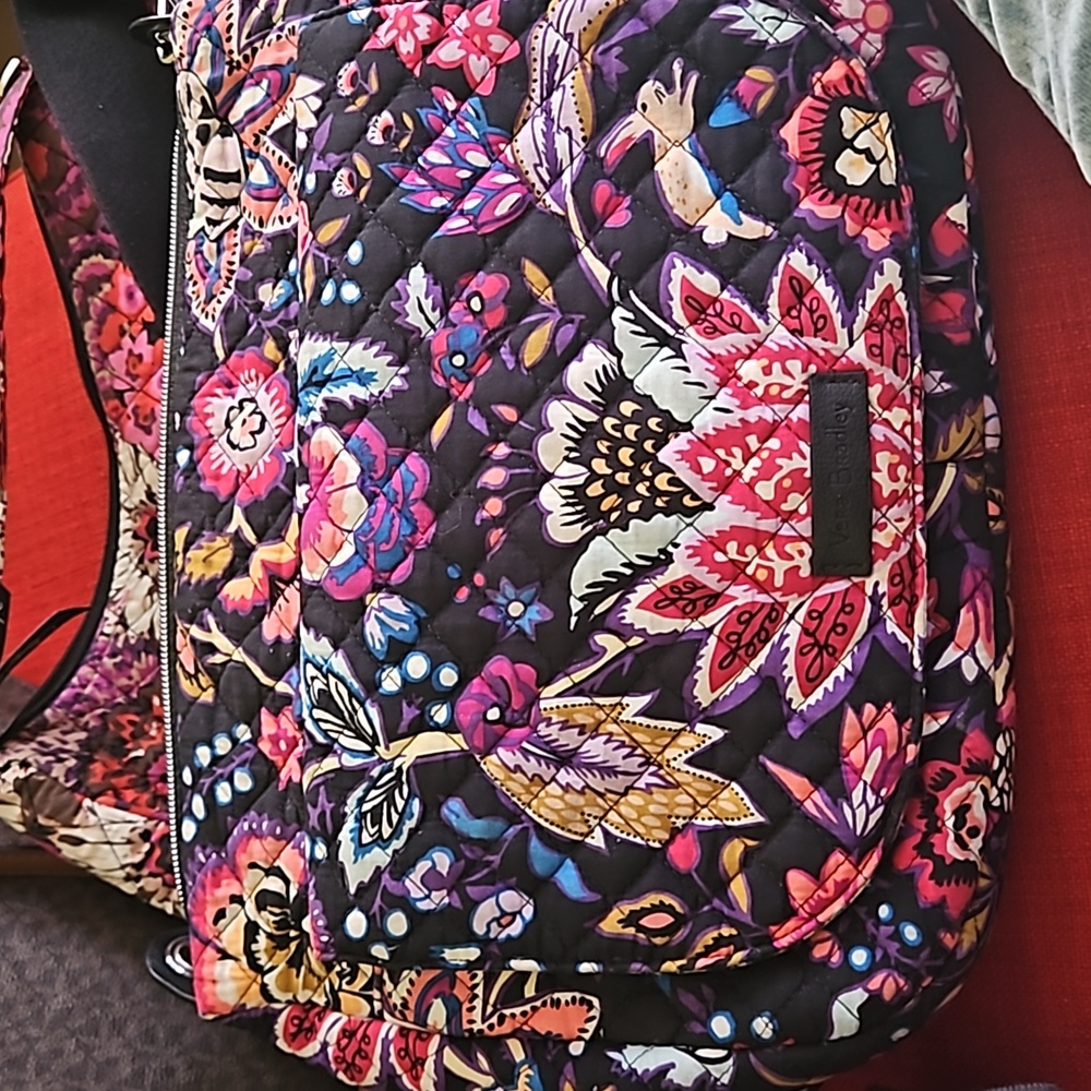 Vera Bradley Floral Crossbody Bag - Multicolor